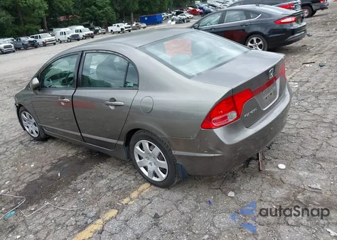 2008 Honda Civic Lx z USA, uszkodzony, nr VIN 2HGFA16578H303060